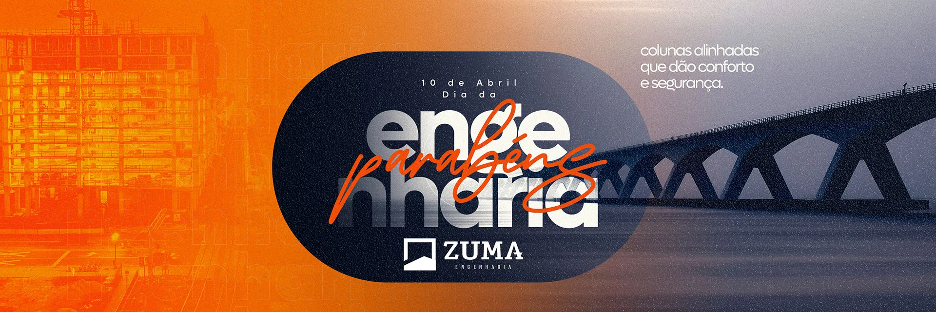 Campanha imobiliária Zuma Engenharia criada pela Ridyer
