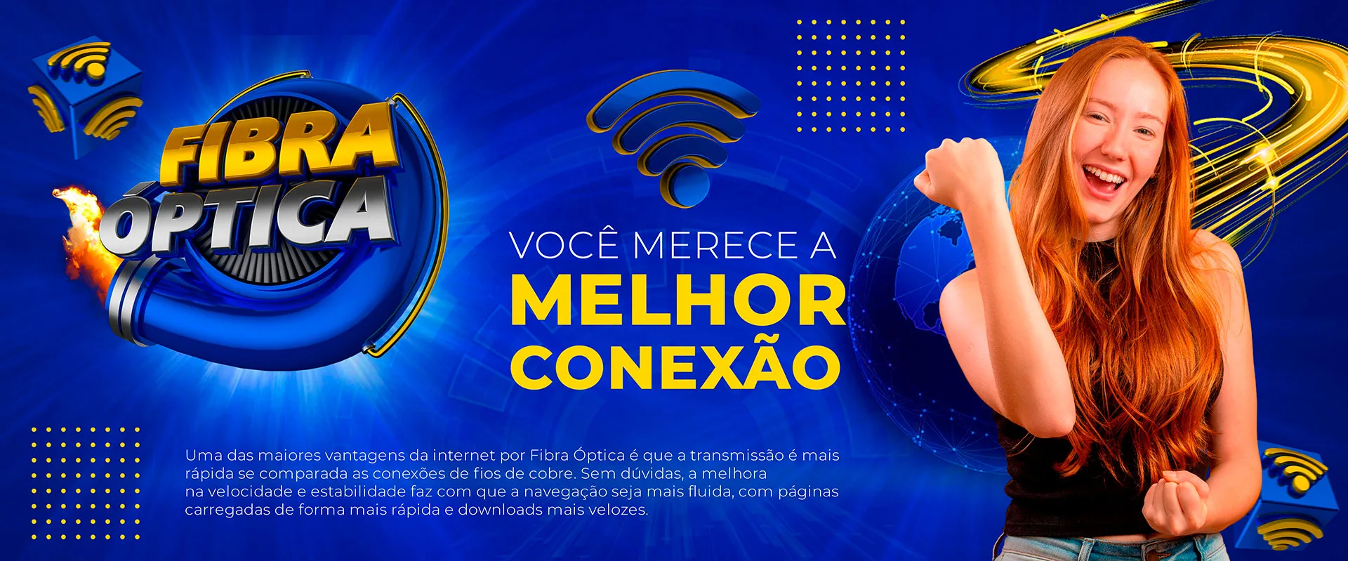 Campanha de telecom criada pela Ridyer